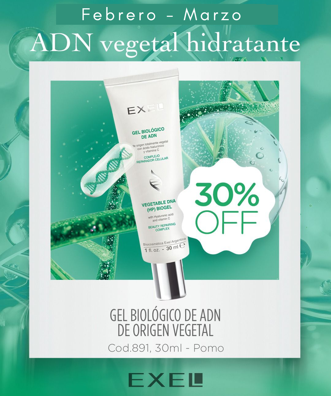 PROMO BOOK: ADN Vegetal Hidratante (Febrero-Marzo)