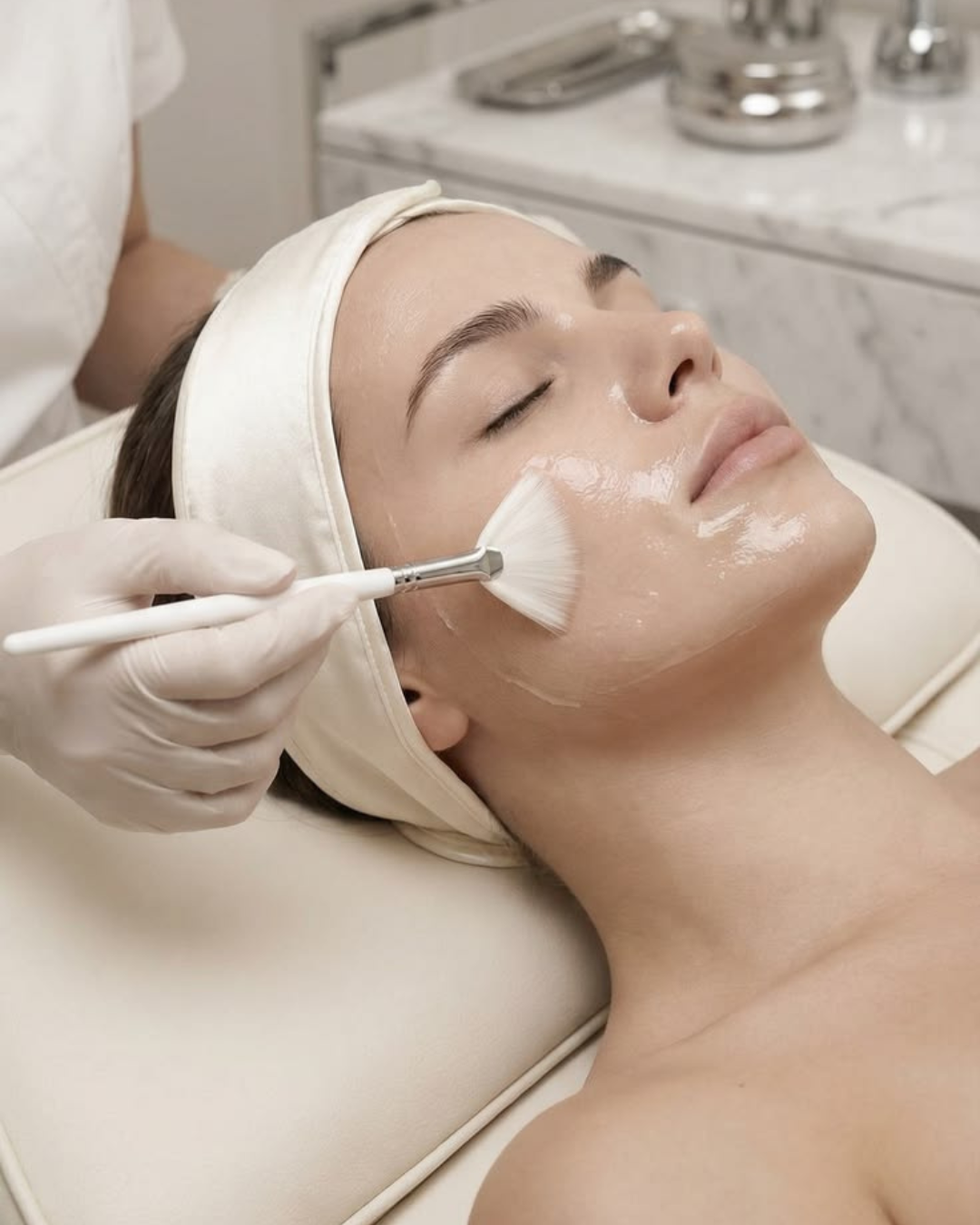 Tratamiento Facial: Renovación, ácidos y piel dañada