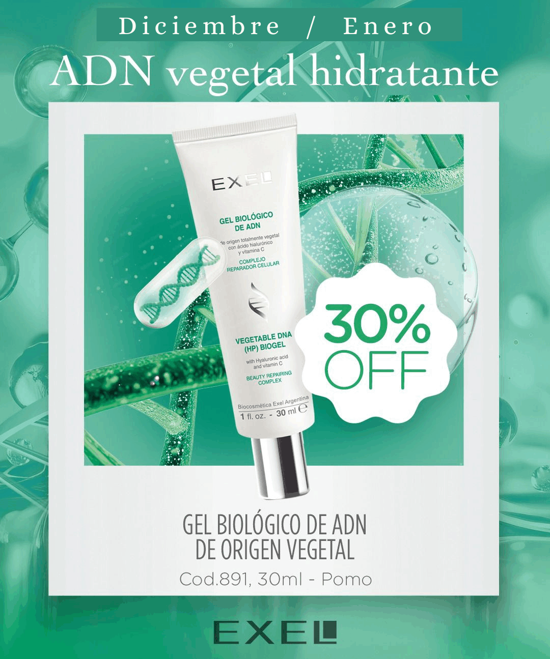 PROMO BOOK: ADN Vegetal Hidratante (Diciembre-Enero)