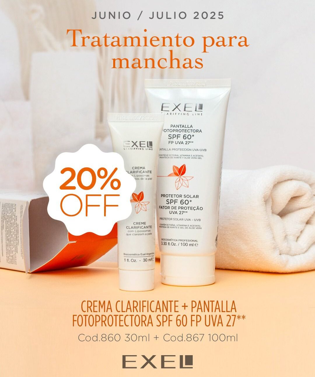 PROMO BOOK: Tratamiento para Manchas (Junio-Julio)