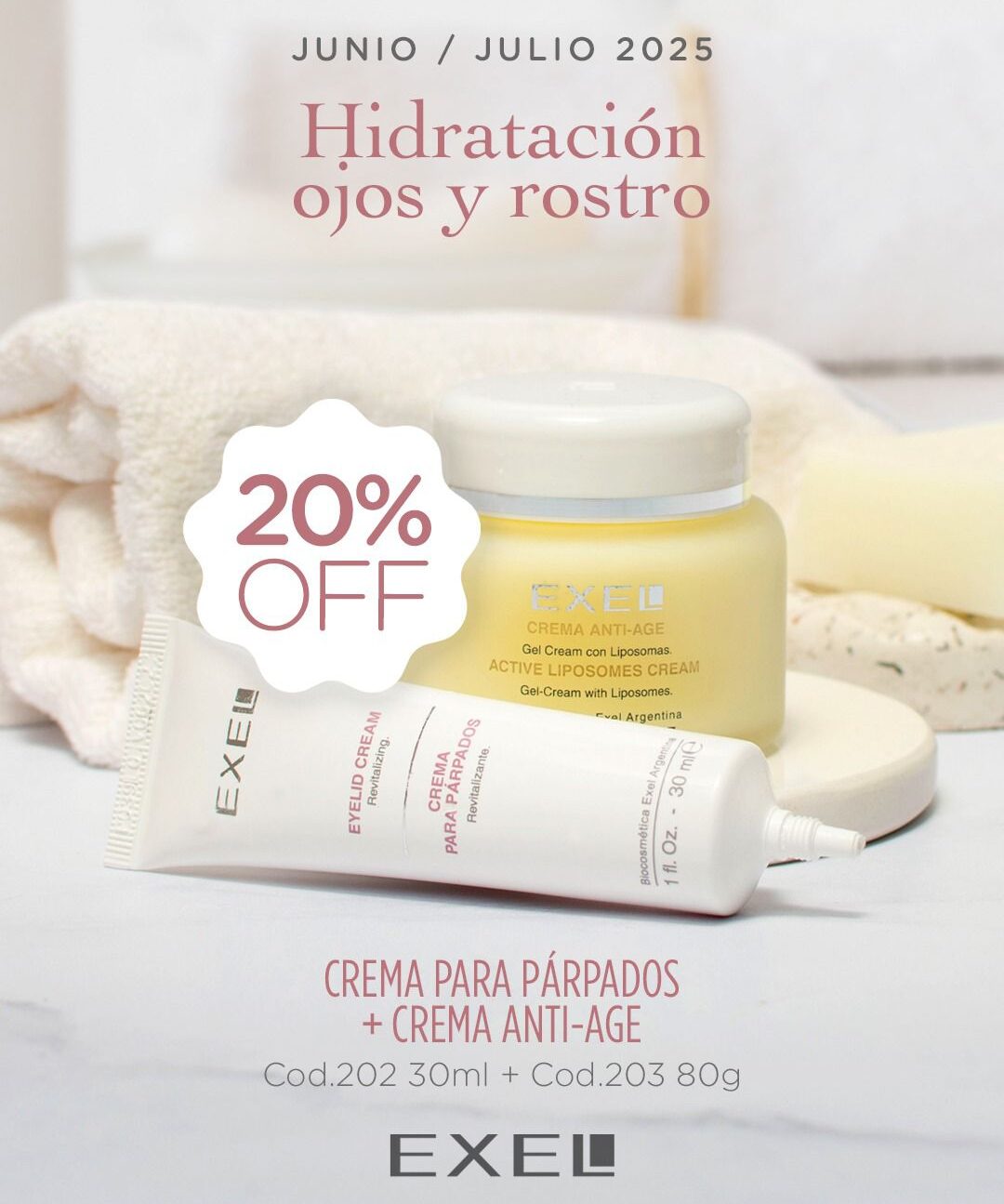 PROMO BOOK: Hidratación Ojos y Rostro (Junio-Julio)