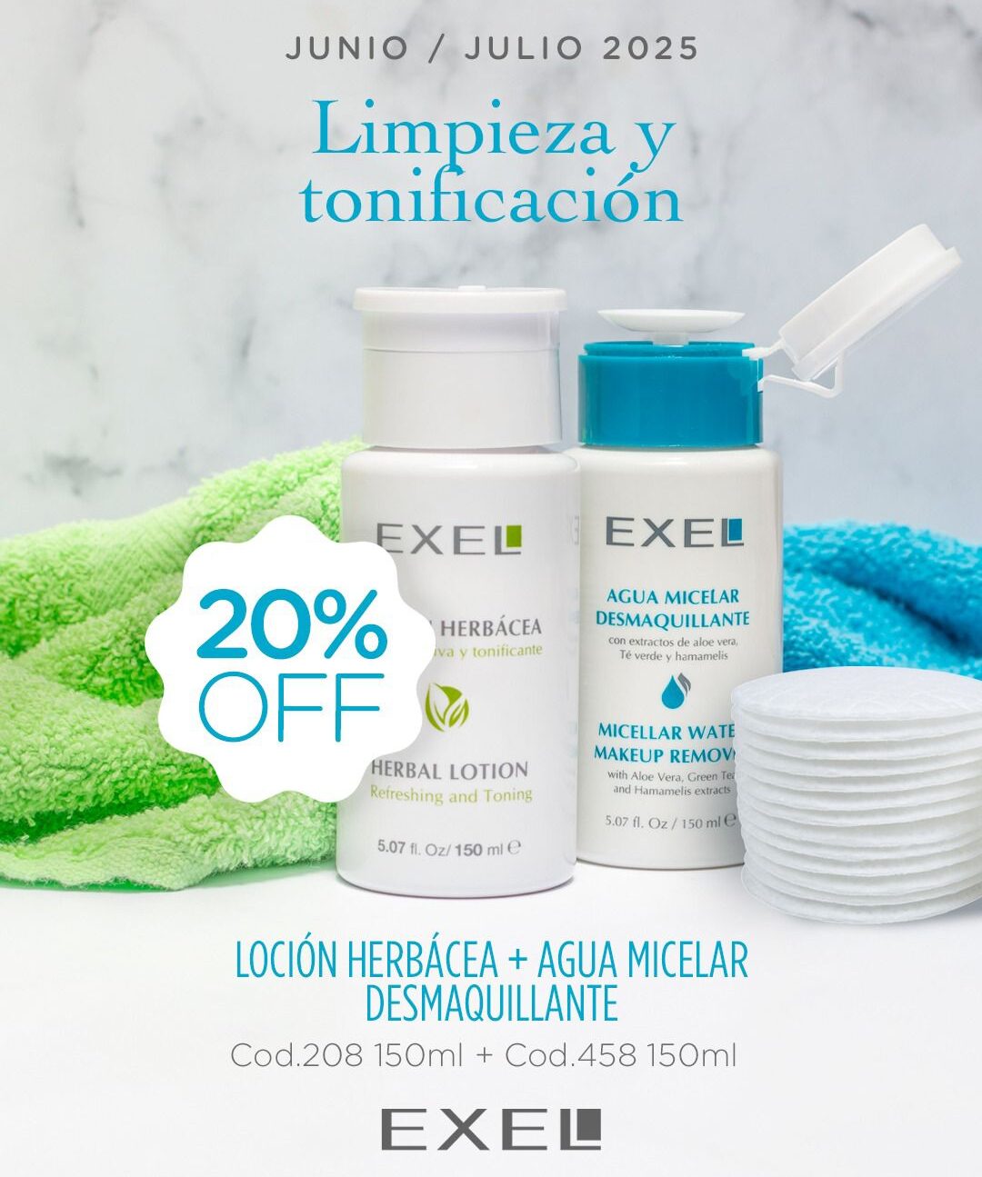 PROMO BOOK: Limpieza y Tonificación (Junio-Julio)