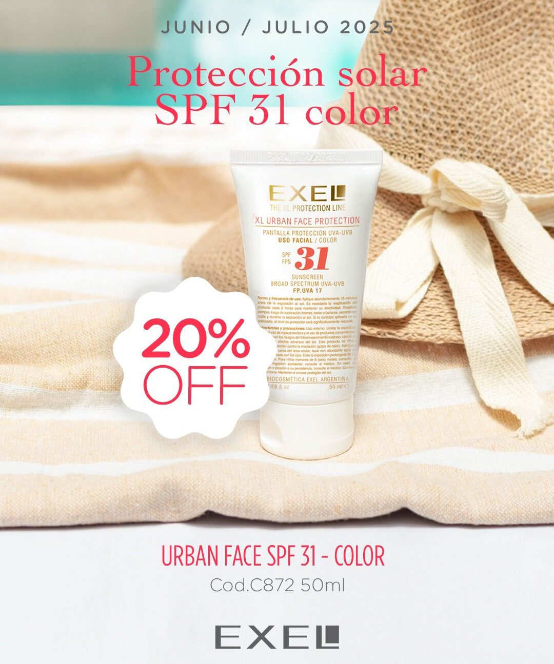 PROMO BOOK: Protección Solar FPS 31 Color (Junio-Julio)