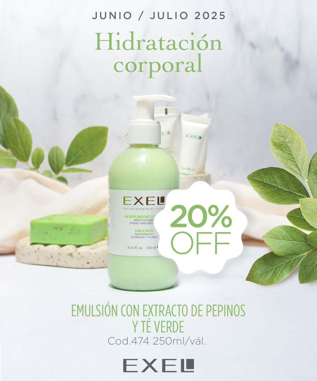 PROMO BOOK: Hidratación Corporal (Junio-Julio)