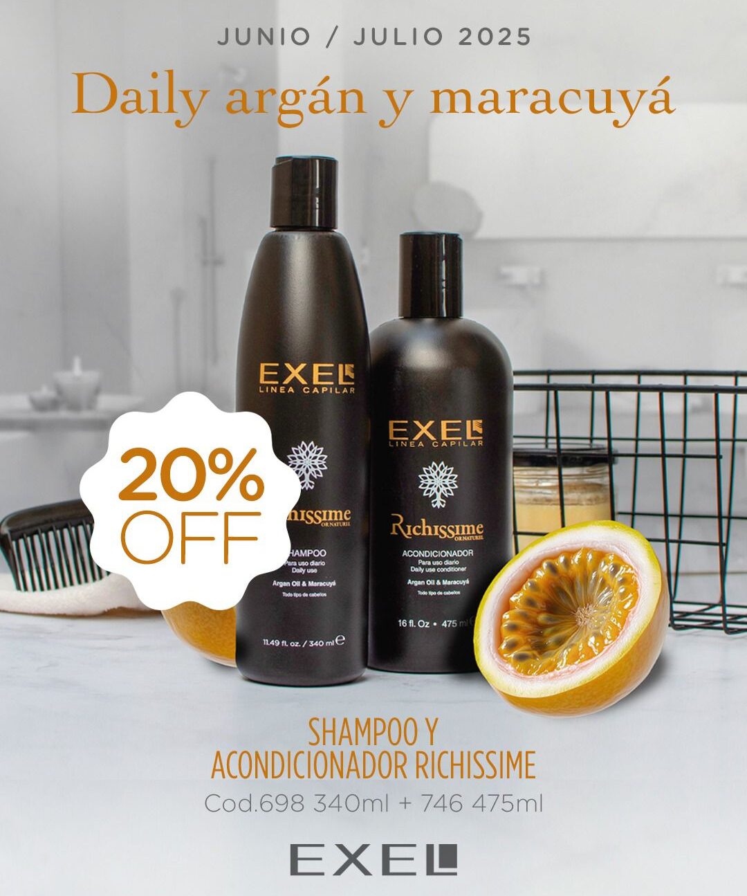 PROMO BOOK: Daily Argán y Maracuyá (Junio-Julio)