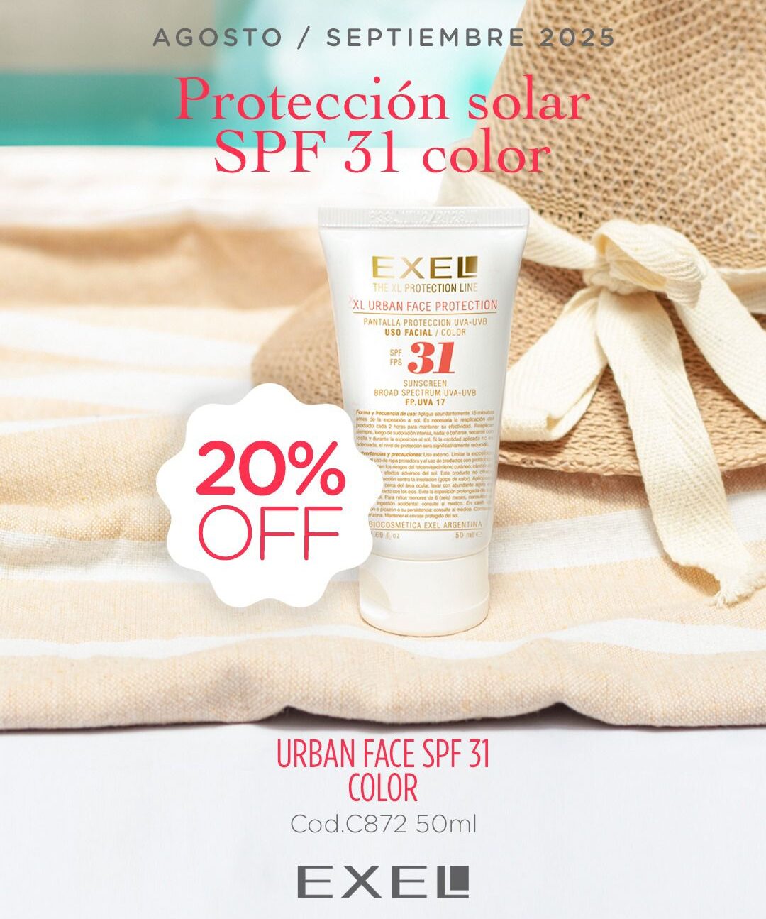 PROMO BOOK: Protección Solar FPS 31 Color (Agosto-Septiembre)
