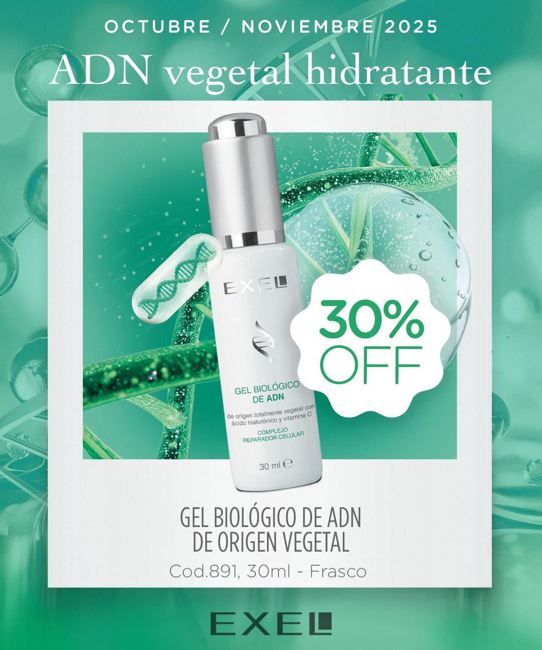 PROMO BOOK: ADN Vegetal Hidratante (Octubre-Noviembre)
