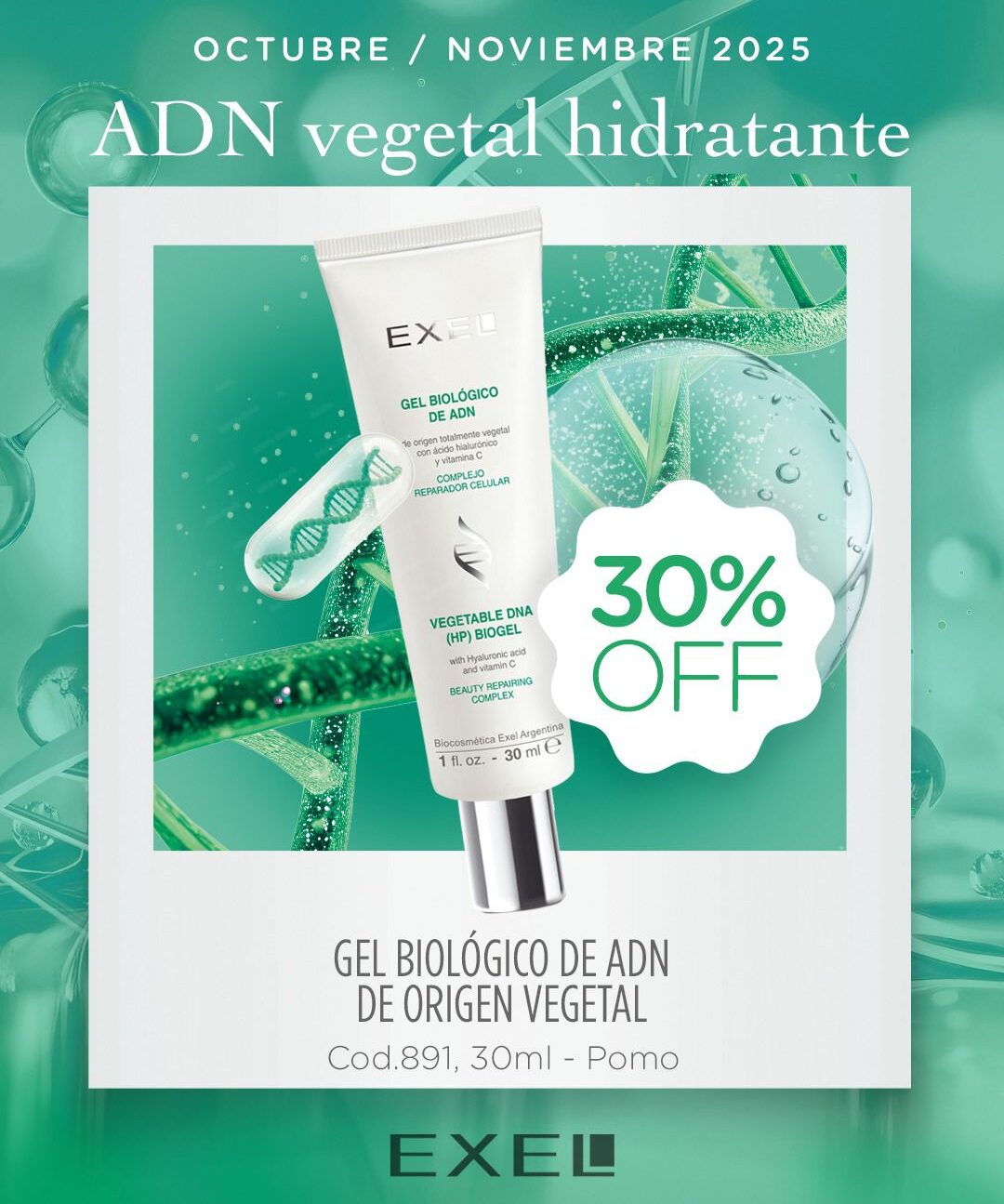 PROMO BOOK: ADN Vegetal Hidratante (Octubre-Noviembre)