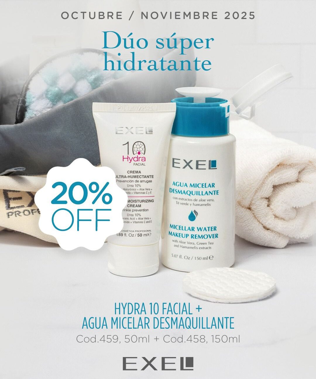 PROMO BOOK: Dúo super hidratante (Octubre-Noviembre)