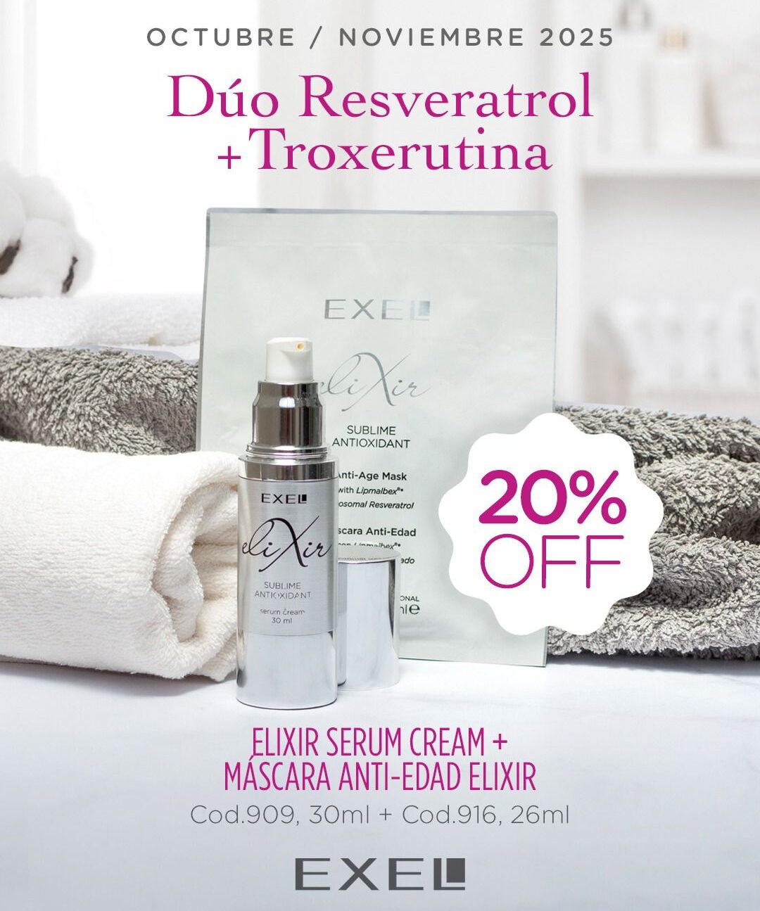 PROMO BOOK: Dúo Resveratrol + Troxerutina (Octubre-Noviembre)