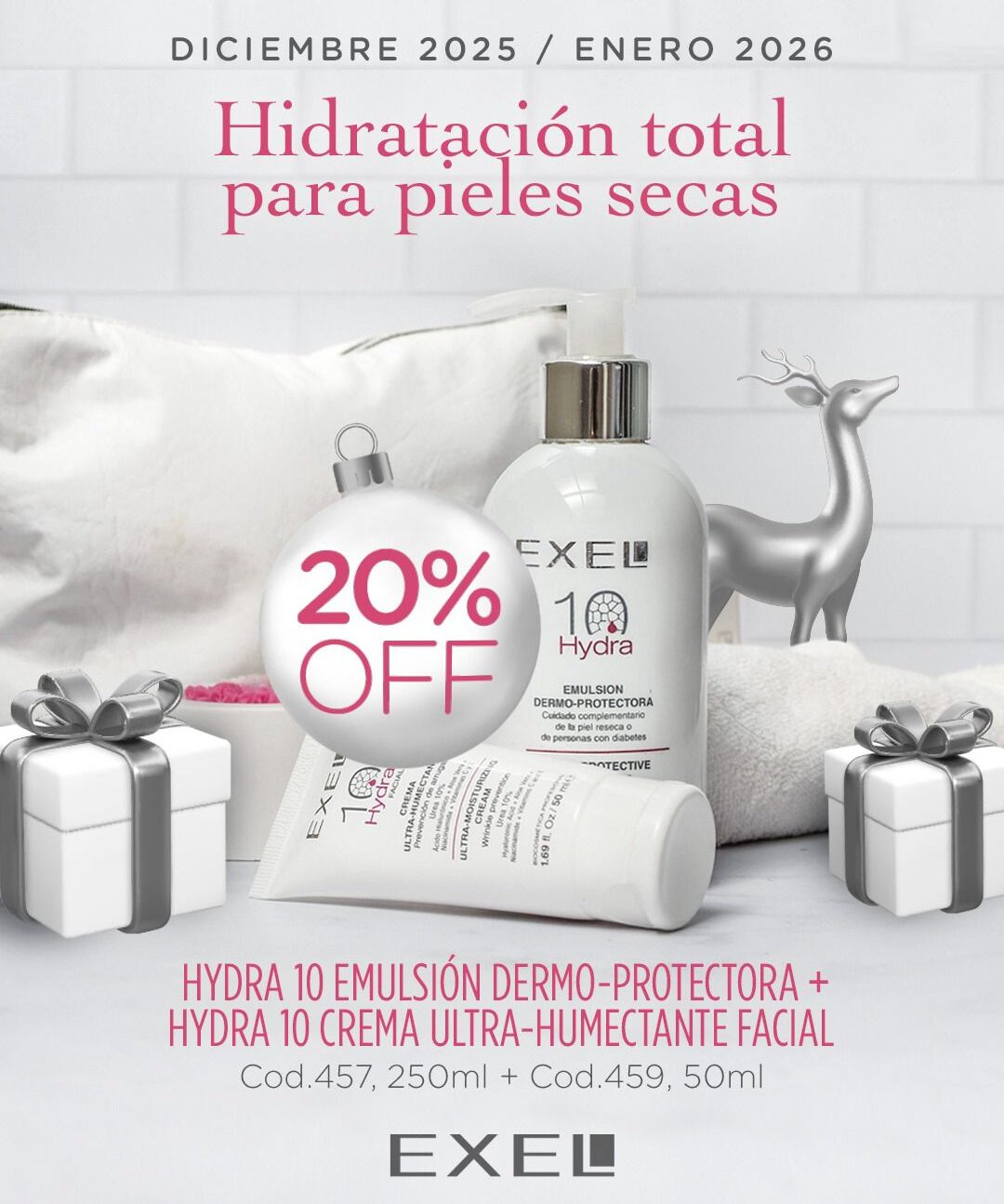 PROMO BOOK: Hidratación total para pieles secas (Diciembre-Enero)