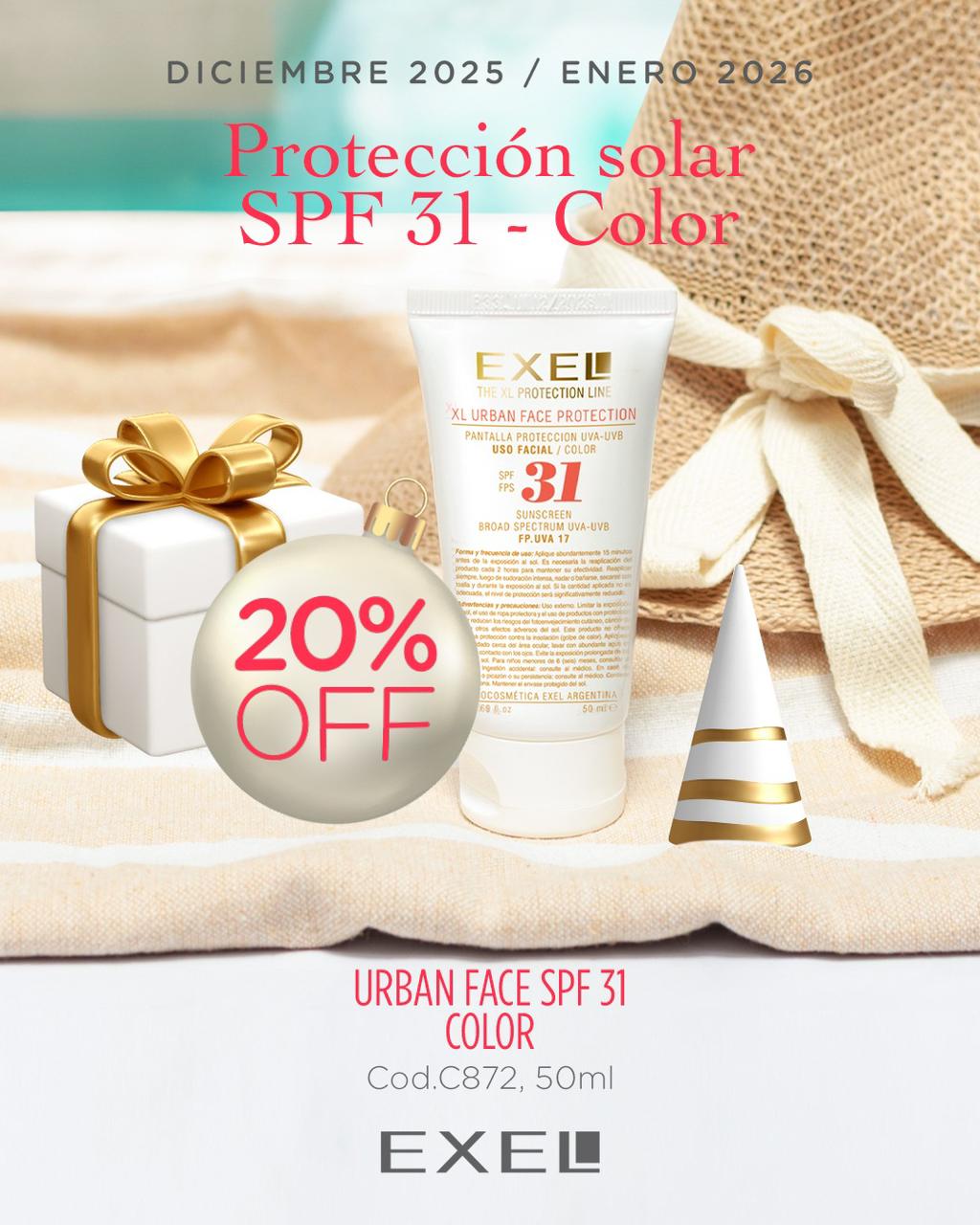 PROMO BOOK: Protección Solar FPS 31 Color (Diciembre-Enero)
