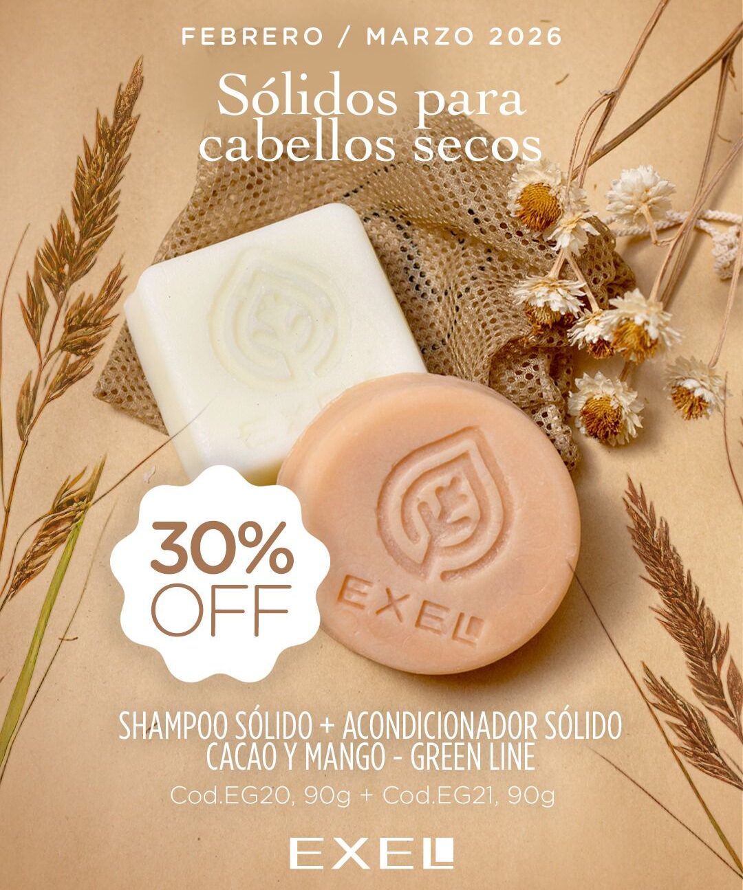 PROMO BOOK: Sólidos para Cabellos Secos (Febrero-Marzo)