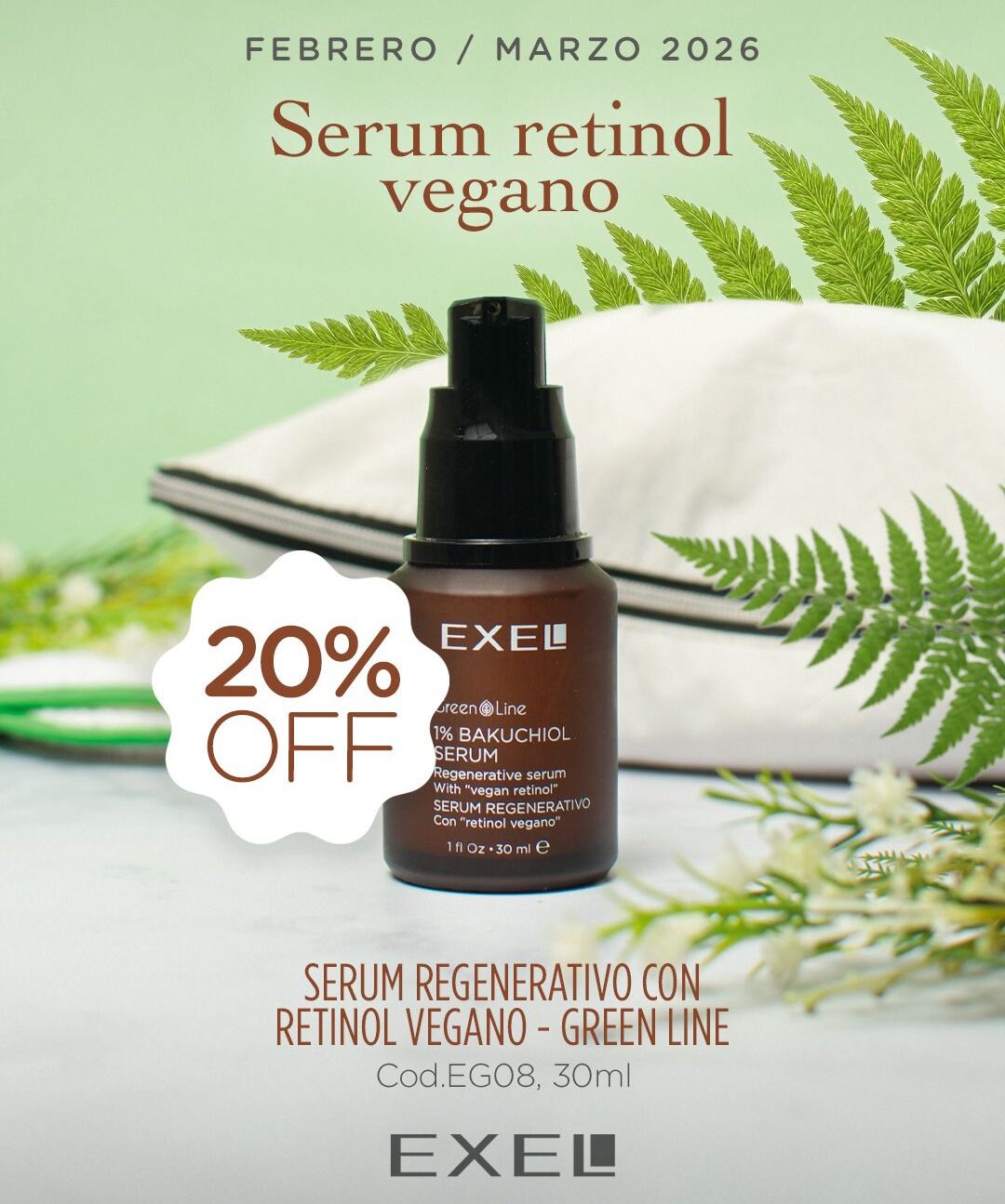 PROMO BOOK: Serum retinol vegano (Febrero-Marzo)