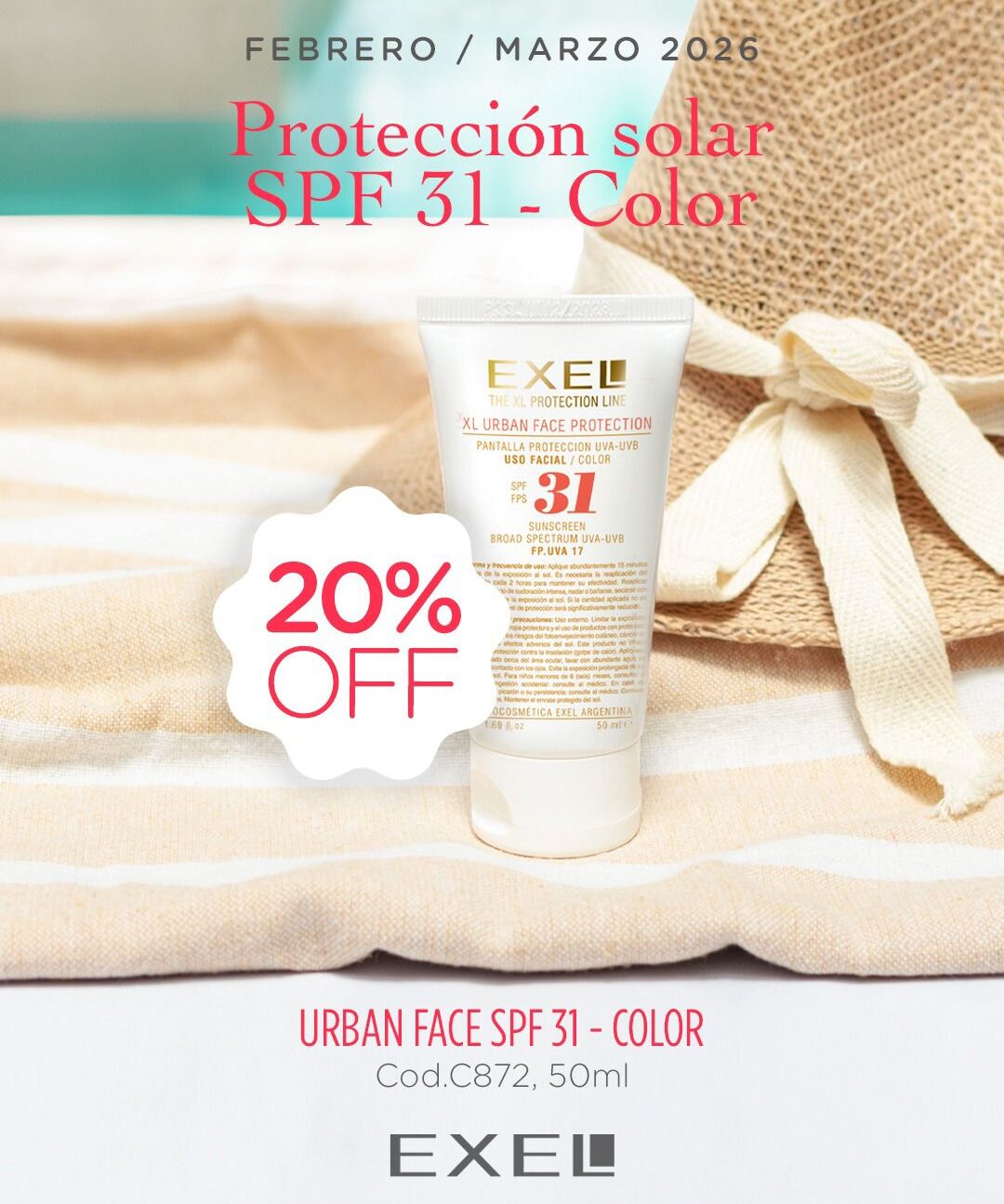 PROMO BOOK: Protección Solar FPS 31 Color (Febrero-Marzo)